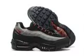 nike air max 95 se homme soldes noir red nike